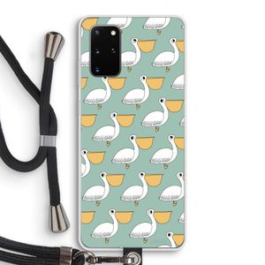 Pelican: Samsung Galaxy S20 Plus Transparant Hoesje met koord