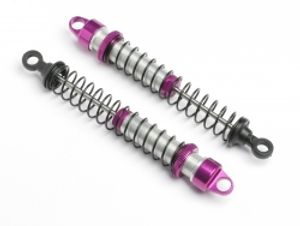 Aluminum threaded shock set (77-117mm/2pcs)