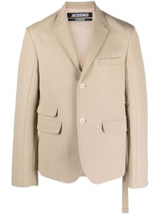 Jacquemus blazer La Veste Piccinni - Tons neutres