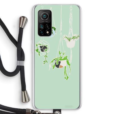 Hang In There: Xiaomi Mi 10T 5G Transparant Hoesje met koord