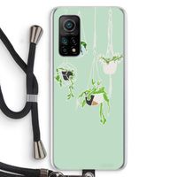Hang In There: Xiaomi Mi 10T 5G Transparant Hoesje met koord