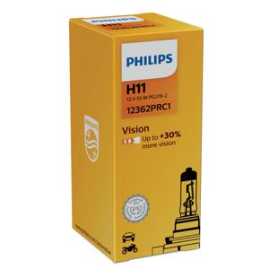 Philips Vision Type lamp: H11, verpakking van 1, koplamp voor auto