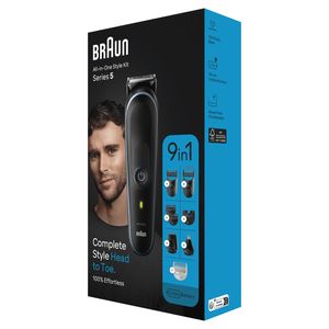 Braun All-In-One Style Kit Series 5 MGK5411, 9-in-1 Set Voor Baard, Hoofdhaar en Meer