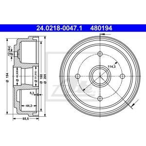 Ate Remtrommel 24.0218-0047.1