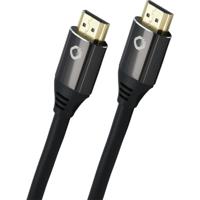 Oehlbach D1C92489 HDMI-kabel HDMI Aansluitkabel HDMI-A-stekker, HDMI-A-stekker 0.75 m Zwart 8K UHD, Vergulde steekcontacten - thumbnail