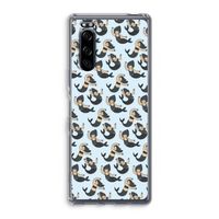 Zeemeermin: Sony Xperia 5 Transparant Hoesje