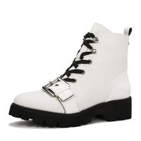 Steve Madden vixie enkellaars wit-36 - thumbnail