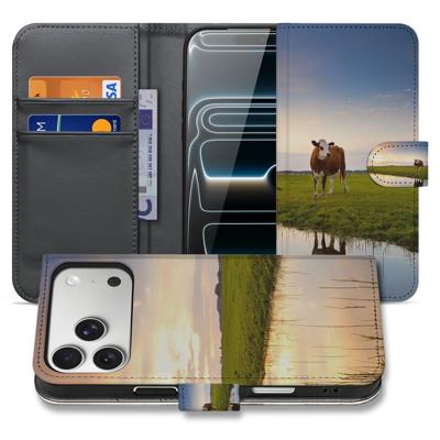 Telefoonhoesje iPhone 17 Pro Max Koeienprint Zwart Wit Telefoonhoesje iPhone 17 Pro Max Koeienprint Zwart Wit