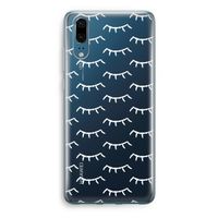 Wimpers: Huawei P20 Transparant Hoesje