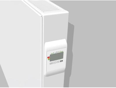 Vasco E-Panel EP-H-FL elektrische radiator 500W 50x60cm wit