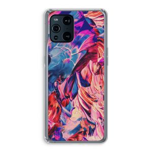 Pink Orchard: Oppo Find X3 Pro Transparant Hoesje