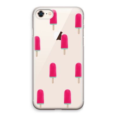 Waterijsje: iPhone 8 Transparant Hoesje