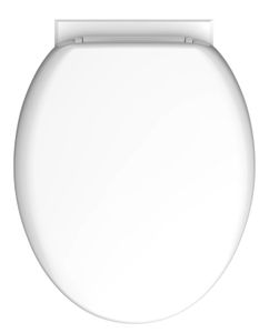 Schutte Duroplast WC-zitting WHITE met soft-close | wit
 - 10220 - 10220