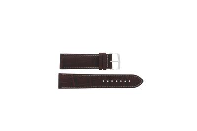 Horlogeband Tissot T106-417-16-262-00 / T600038327 Leder Bruin 22mm