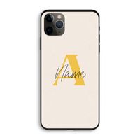 Amber Script: iPhone 11 Pro Biologisch afbreekbaar hoesje
