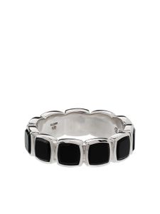 Tom Wood bague Cushion - Argent