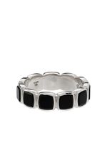 Tom Wood bague Cushion - Argent