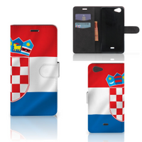 Wiko Pulp Fab 4G Bookstyle Case Kroatië - thumbnail