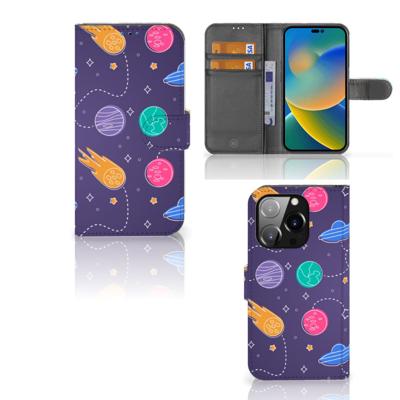 iPhone 14 Pro | Wallet Case | met Pasjes | Space