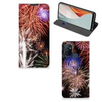 OnePlus Nord N100 Hippe | Standcase | Vuurwerk