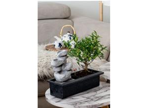 Bonsai met waterval 'Stones'