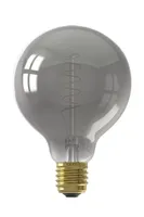 Calex Globe Led Lamp Glassfiber 4W dimbaar Ø95 mm - Grijs