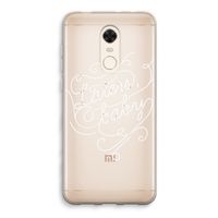 Laters, baby: Xiaomi Redmi 5 Transparant Hoesje