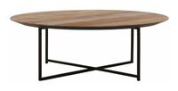 DTP Home Ronde Salontafel 'Cosmo' Teakhout, 100cm DTP Home Ronde Salontafel 'Cosmo' Teakhout, 100cm