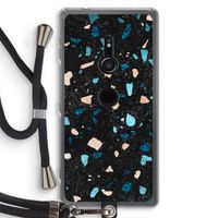 Terrazzo N°11: Sony Xperia XZ2 Transparant Hoesje met koord