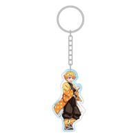Demon Slayer: Kimetsu no Yaiba Acrylic Keychain Zenitsu Holographic 7 cm Demon Slayer: Kimetsu no Yaiba Acrylic Keychain Zenitsu Holographic 7 cm
