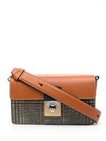 Maison Margiela sac porté épaule à carreaux - Marron