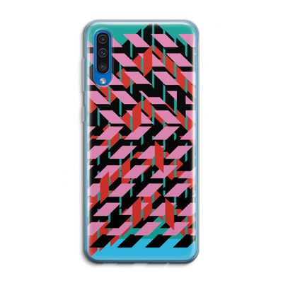 Skew Blush 2: Samsung Galaxy A50 Transparant Hoesje