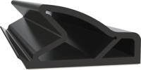 Deventer zelfklevende afdichtingsprofiel - S 6699 A - sponning 15-17 mm - zwart