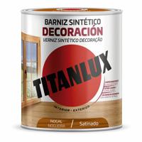 Synthetische vernis Titanlux m11100314 Decoratie Gesatineerd Walnoot 250 ml