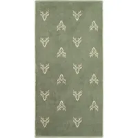 Cawö Cawö Alpenchic Edition 6229 Douchelaken 70x140 groen