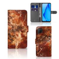 Huawei P40 Lite | Bookcase | Marmer Bruin