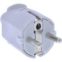 AS Schwabe 62220 Stekker met randaarde PVC 230 V Grijs
