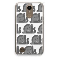 Cats: LG K10 (2017) Transparant Hoesje