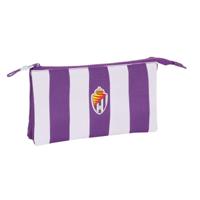 Pennenetui met 2 vakken Real Valladolid C.F. Paars 22 x 12 x 3 cm