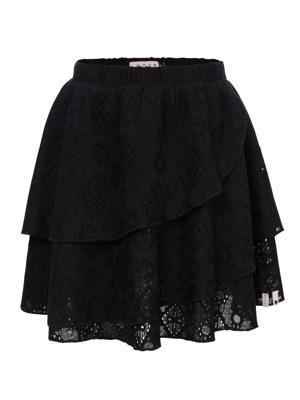 LOOXS Little winter lace rok meisjes - zwart