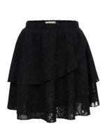 LOOXS Little winter lace rok meisjes - zwart