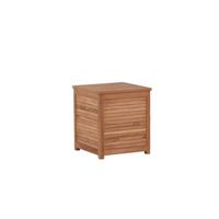 Rebellenclub Halon Kussen Opbergbox - 53 x 53cm - Naturel Hout