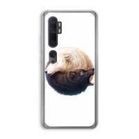 Yin Yang Wolves: Xiaomi Mi Note 10 Transparant Hoesje