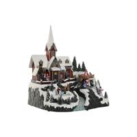 Kerstversiering Home ESPRIT Multicolour Muzikaal 33 X 31 X 38 cm