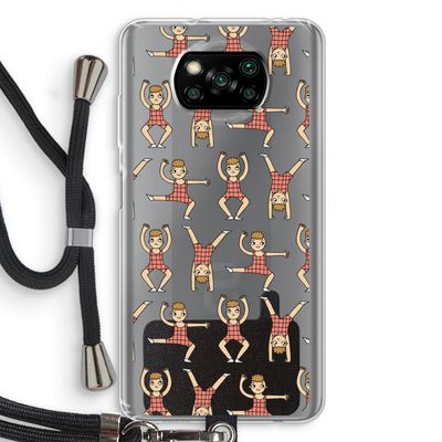 Gymboys: Xiaomi Poco X3 NFC Transparant Hoesje met koord