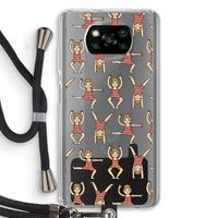 Gymboys: Xiaomi Poco X3 NFC Transparant Hoesje met koord