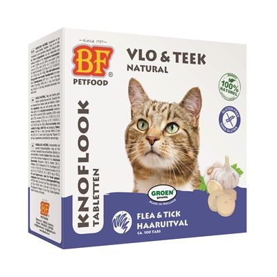 Bf Petfood Biofood kattensnoepjes bij vlo naturel