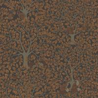 Dutch Wallcoverings Gronhaga - Per Chocolate - Bruin