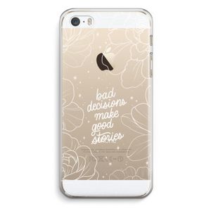Good stories: iPhone 5 / 5S / SE Transparant Hoesje
