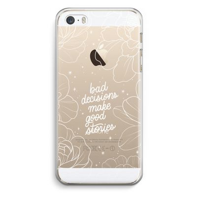 Good stories: iPhone 5 / 5S / SE Transparant Hoesje